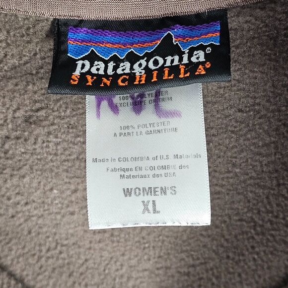 Vintage Patagonia Synchilla Fleece Jacket Women’s Size XL Full Zip - Picture 6 of 7